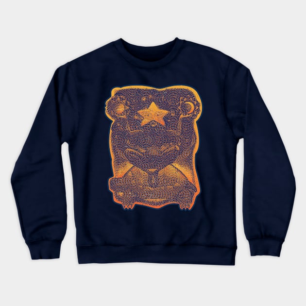 Star Woman Creation Myth Engraving Crewneck Sweatshirt by DanielLiamGill